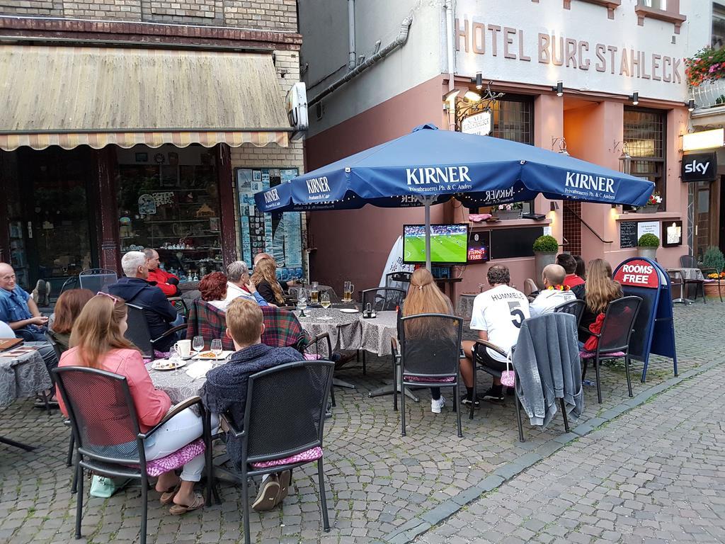 Hotel-Cafe-Burg Stahleck Bacharach Εξωτερικό φωτογραφία